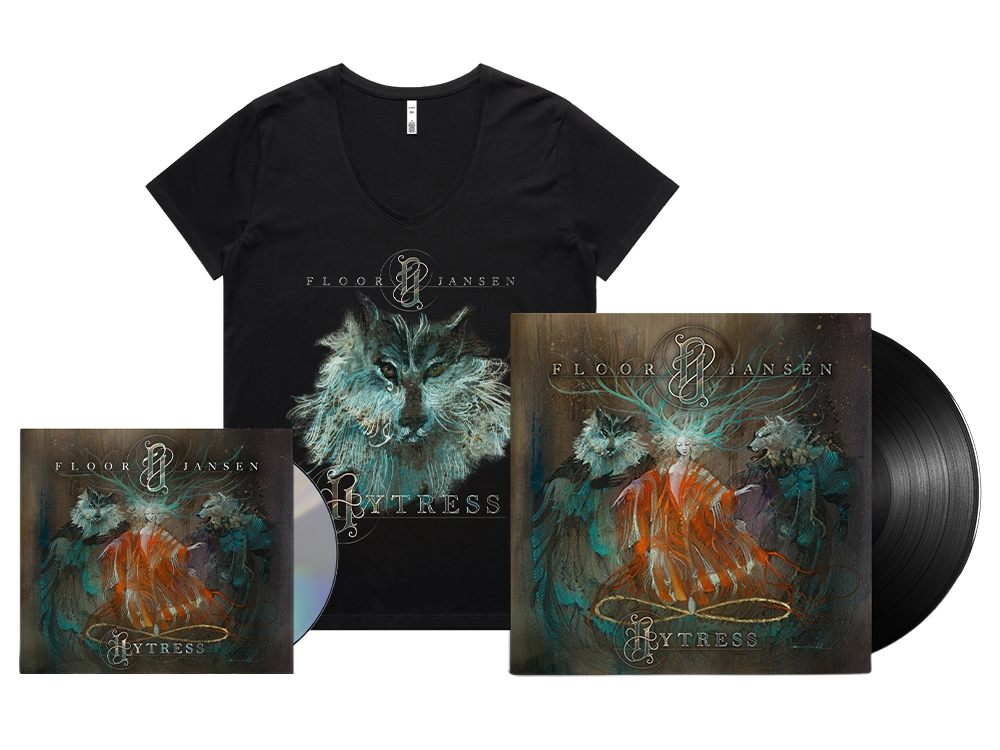 Hytress Collection bundle T-shirt + CD + Black vinyl