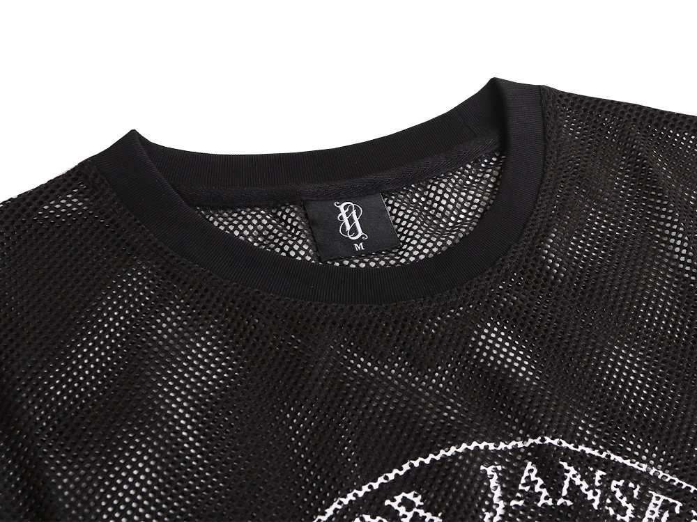 Mesh T-Shirt Black