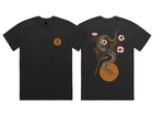Snake Print T-Shirt Faded Black