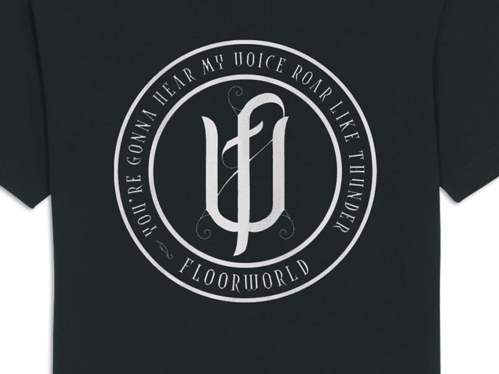 Floorworld T-Shirt Black